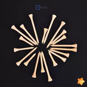 100 Cái / bộ Tee Golf Tee Tre Bóng Golf Giá Đỡ 4 Kích Thước Mạnh Hơn Gỗ Tee Mới