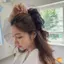 2023 Mới Voan Nơ Chuối Kẹp Tóc Đuôi Ngựa Cao Kẹp Nữ Vintage Dọc Kẹp Móng Vuốt Top Kẹp Mũ Đội Đầu Nữ Mới
