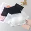 Áo Crop top trễ vai ren gợi cảm dành cho nữ có miếng lót tay ngắn Bralette Camisoles mới