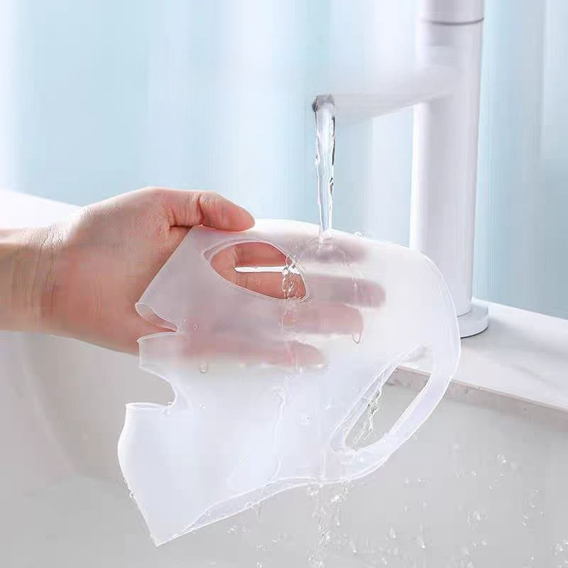 Mới 3D Silicone Mặt nạ Cover Vòng tai có thể tái sử dụng Chống trượt Khóa độ ẩm Mặt nạ bảo vệ