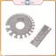 POWER 0-36 Vòng AWG SWG Đồng hồ đo dây Thiness Thước đo đường kính Thép không gỉ Công cụ đo dây kiểm tra hàn.