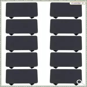 Chờ 10 Chiếc Rocker Switch Panel Cover Tấm Sau Trống Cho Thuyền Ô Tô Công Tắc Dự Phòng Bảng Điều Khiển DIY Phần