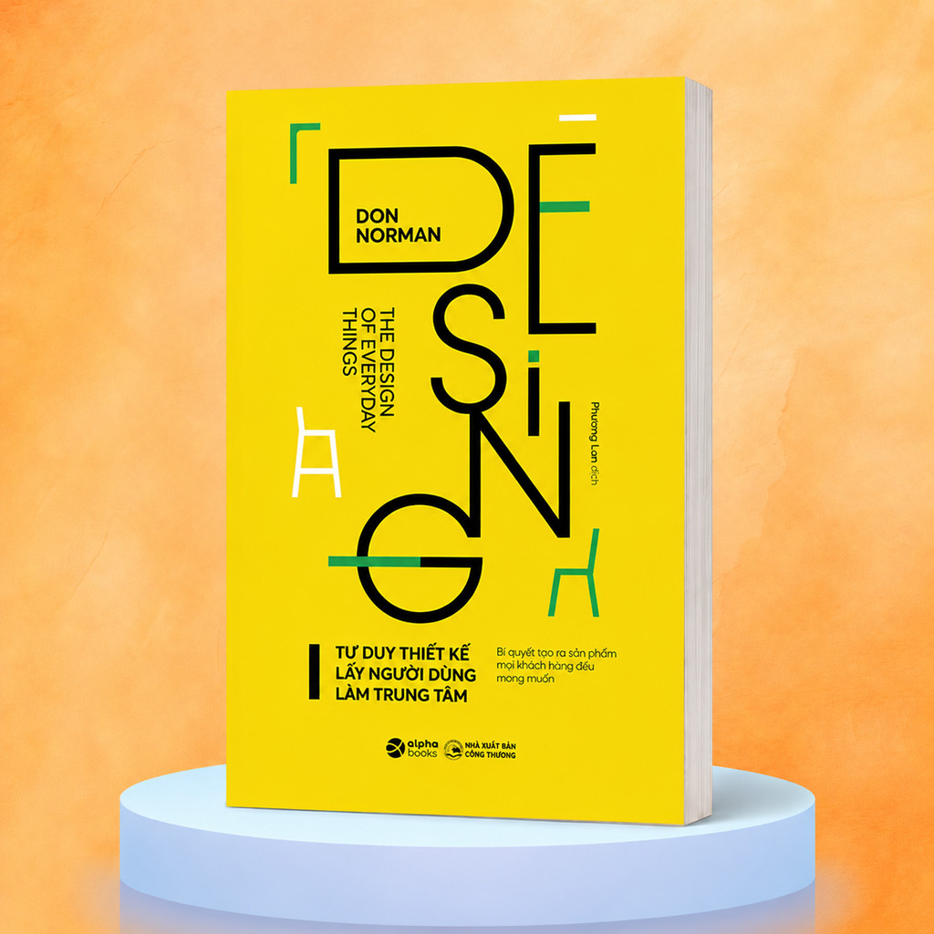 Sách - Design - Thiết Kế Lấy Người Dùng Làm Trung tâm - Don Norman (Alpha Books)