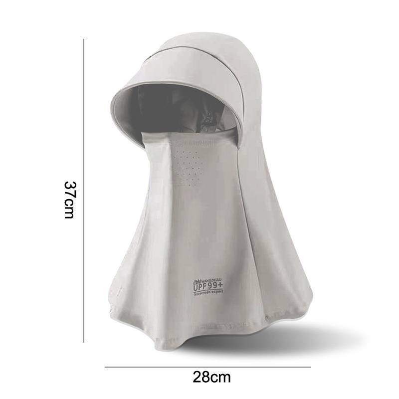 Springevenstar Full Face Sun Hat Nữ Tấm Che Mùa Hè Chống Tia UV Đi Xe Đạp Ngoài Trời Câu Cá Dài Ne Mặt nạ Thoáng Khí Suncren Cap Springevenstar