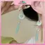 MYPANDA Retro Rỗng Ra Ngọc Sen Bông Tai Cổ Phong Cách Trung Hoa Bông Tai Nữ Tai Thả Tai Phụ Kiện.