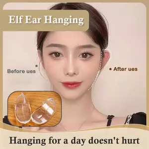 Hodou Elf Earhook V-Face Wearable Ear Stand Có thể tái sử dụng Hỗ trợ mạnh mẽ Cố định Bông tai vô hình Protruding Hiệu chỉnh nổi bật VN