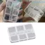 Unstop * 6 Ngăn Nhựa Trong Suốt Hộp Bảo Quản Cho Móng Tay Nghệ Thuật Dụng Cụ Trang Sức Tổ Chức Di Động Nhẹ Thiết Kế