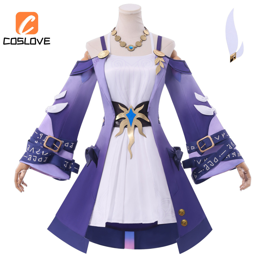 Cosplay Outfit Full Set - Nhân Vật Cyrene từ Honkai Star Rail, Thiết Kế Áo Dài và Đầm cho Nữ