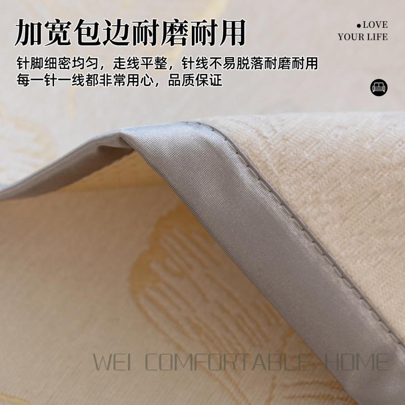 Nhẹ Sang Trọng Cao Cấp Sofa Đệm Đơn Đôi Sofa Chống Trơn Trượt Đệm Phong Cách Mới Sofa Bao Vải Khăn