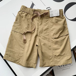 Quần short thường ngày thời trang unisex mùa hè, quần short công sở thoải mái màu trơn nhẹ