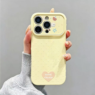 Ốp Lưng Cho IPhone 15 16 13 17 11 14 12 Pro Max air XR 16 7 15 14 8 Plus Bìa mềm họa tiết chấm bi hình động vật