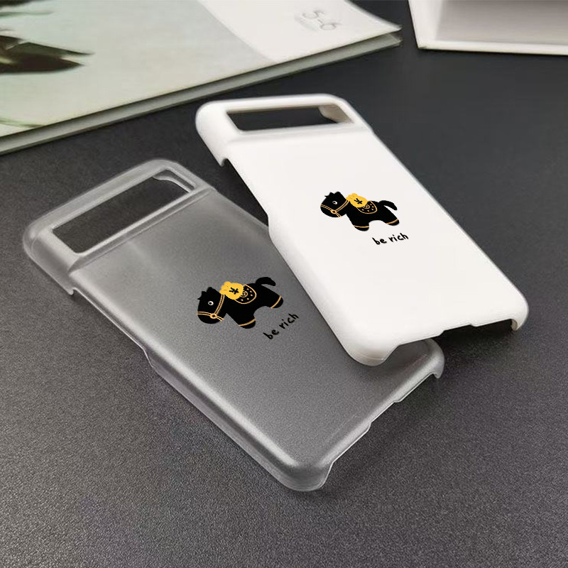 Dành Cho Google Pixel 11 Pro 10A 10 Pro XL 9A Pixel 8 7A 7Pro 6A 5A "Rich Horse" Micro Matte Mỏng Vỏ Điện Thoại / Quấn Nửa Google Pixel Cover