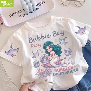 COD✅ (Hồ Chí Minh)Kids T Mall Áo phông tay ngắn In hình hoạt hình Áo Kiểu rộng và ấn tượng Trẻ em thời trang #VN859