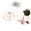 Mới Phong Cách Trung Quốc Placemat Coaster Tấm Cách Nhiệt Thấm Hút Nước Tròn Chống Trơn Trượt Bàn Ăn Thảm Trà Hộ Gia Đình Sáng Tạo Đặt Miếng Lót
