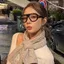 2026 Rùa Màu Cũ Phong Cách Tiền Lớn Khung Gương Trơn Retro Hot Girl Mặt Trơn Có Thể Được Trang Bị Khung Bằng