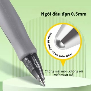 Bút Gel Đỏ Bấm Bút Bi 0.5mm Xanh Đen Học Sinh Thiết Kế Hiện Đại Phổ Biến Hàng Việt Nam Giao Hàng Nhanh