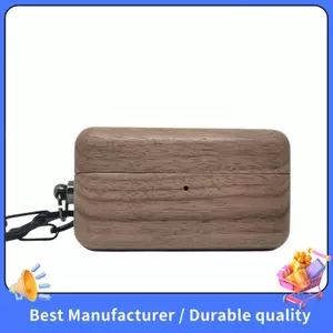 Vỏ bảo vệ tai nghe óc chó Vỏ tai nghe óc chó cho tai nghe Bluetooth không dây EAH-AZ100 Vỏ hộp sạc tay cứng có khóa