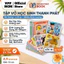 Tập Vở Học Sinh Thành Phát 96 Trang 4 ô ly định lượng 60-70-80-100gsm