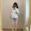 Phong cách Hàn Quốc Preppy có mũ trùm đầu Dây kéo dài tay Quần áo chống nắng nữ Áo khoác Cardigan phù hợp cho mùa hè Mặc thường ngày Ánh sáng thoáng khí