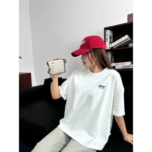 （Giao hàng 24h）Angela Áo Thun Boxy Collection Cotton Đứng Form Basic Collection Nam Nữ ATN013