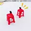 Nhíp Mô Phỏng Vui Nhộn Độc Đáo Đỏ Ghế Kẹp Tóc Ngộ nghĩnh Kẹp Tóc Phụ Kiện Tóc VN