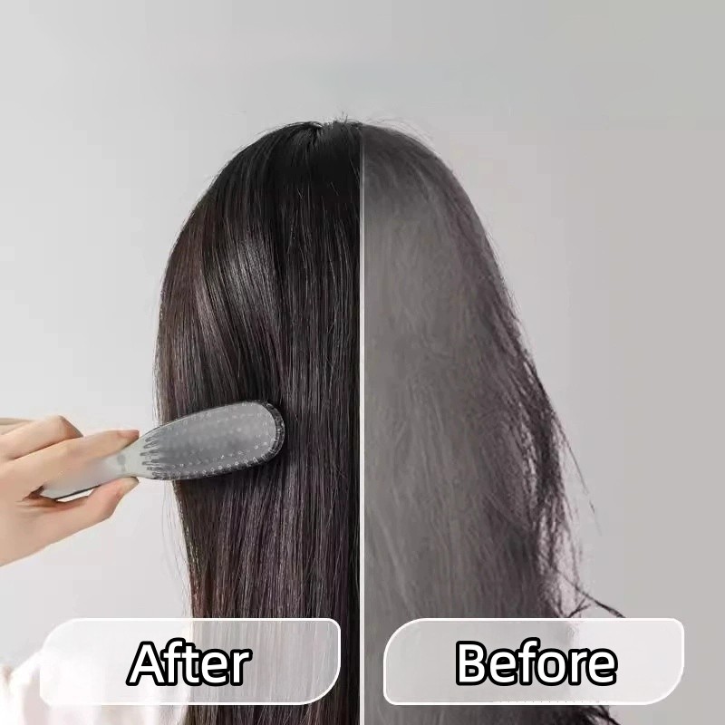 Mới Trong Suốt Detangling Tóc Lông Linh Hoạt Cho Tóc Ướt Khô Massage Da Đầu Chống Tĩnh Điện Detangler Lược