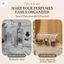 Hộp đựng nước hoa Flip-Top trong suốt - Dụng cụ trang điểm cho chai chăm sóc da son môi