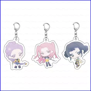 SQ3 KPOP Demon Hunters Rumi Mira Zoey Acrylic Móc Khóa Mặt Dây Chuyền Cho Học Sinh schoolbags Trang Trí Dễ Thương QS3