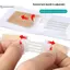 BeautifulHomeA Dây Kéo Dây Buộc Vết Thương Miếng Dán Tĩnh Điện Miếng Dán Vết Thương Nhanh Không Vết Thương Dây Kéo Ngoài Trời Band-Aid Di Động Qui Chép Vết Thương VN