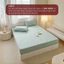 Set chăn ga gối Tặng kèm vỏ ôm chần dày dặn Memminbedding Luxury chất liệu đũi siêu mềm mát