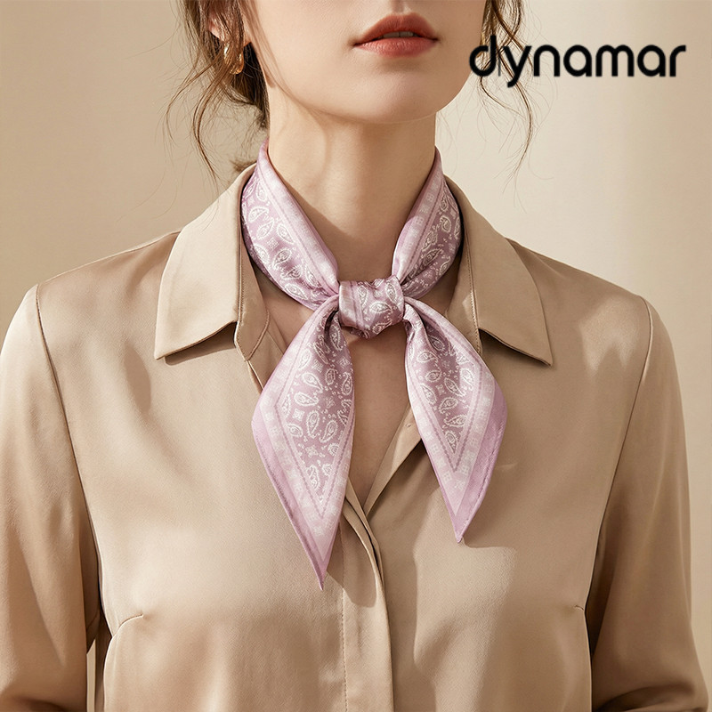 【dynamar】Khăn choàng dài họa tiết Paisley thanh lịch dành cho nữ, phụ kiện đa năng cho tóc và cổ.