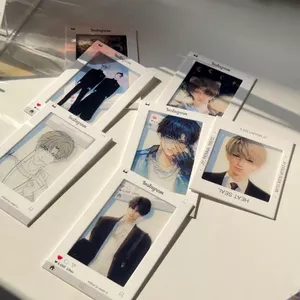Phim ngược trong suốt Polaroid Ngôi sao Anime Photocard Buổi hòa nhạc mùa tốt nghiệp 6.2