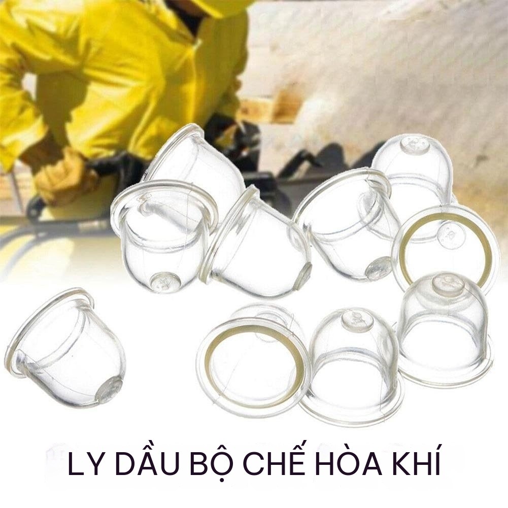 Núm Bơm Xăng Máy Cắt Cỏ Bình Xăng Con 19mm/22mm Bộ 5-10-20 Cái Chế Hòa Khí
