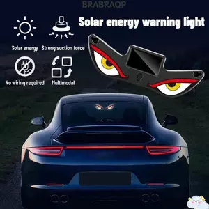 Đèn LED thông minh BRABRAA, Đèn Neon ô tô chạy bằng màn hình năng động không dây, Đèn rung cốc hút trên đèn xung quanh mắt mát mẻ