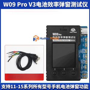 Bộ chỉnh sửa pin OSS W09Pro Sửa chu kỳ bật lên cho IPhone 11-15P Không có cáp mềm pin