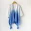 WANYEDI Retro Dân Tộc Cardigan, Ren Bao Tua Rua Viền Khăn Choàng Nữ, Rỗng Ra Dệt Kim Quấn Mỏng Phong Cách Dệt Kim Cardigan Phong Cách Kỳ Nghỉ