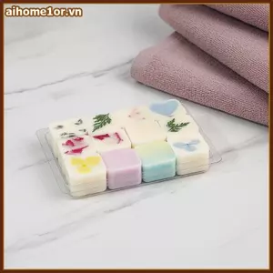 AIHOM Hiệu quả 10 chiếc Hộp đựng sáp tan chảy trong suốt 6 / 4 để mở rộng bộ sưu tập nến của bạn Sáng tạo,