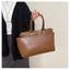 Work Commuter Nữ Di Động Cặp Đôi Tính Khí Màu Trơn Phù Hợp Với Túi Đeo Vai Thời Trang Retro Nách Túi