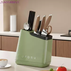 Giá đựng dao JUNYUE88US, Giá đỡ dao để bàn tiết kiệm không gian chống trượt, Giá đỡ đũa bằng nhựa ổn định thực tế Nhà bếp