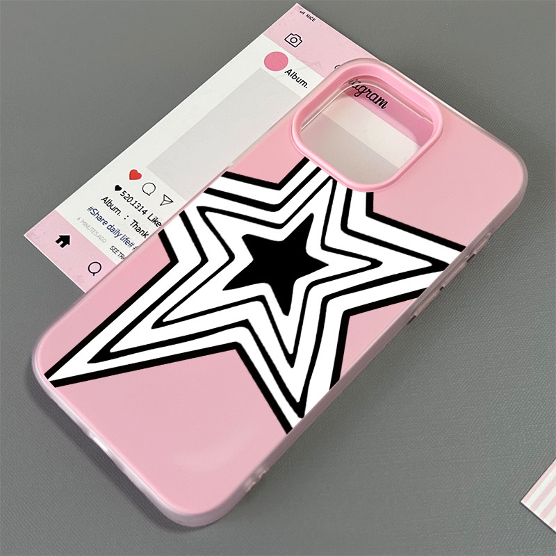 Ốp lưng điện thoại họa tiết tem mùa hè cho iPhone 17/16 Pro Max/15/14/13/12/11