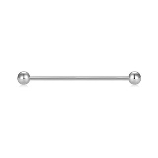 1PC 16G Bông tai đinh tán bằng thép không gỉ không gây dị ứng hợp thời trang để xỏ tai & xỏ khuyên xoắn
