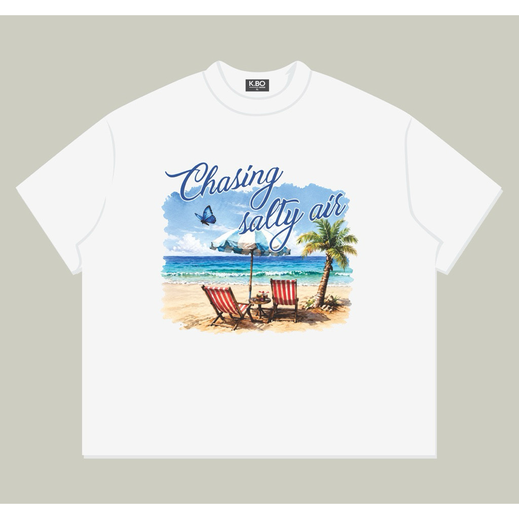 （Giao hàng 24h）Angela ÁO THUN BOXY cotton 2 chiều ÁO THUN NAM NỮ IN HOẠ TIẾT MÙA HÈ NĂNG ĐỘNG