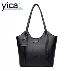 Túi đeo vai YICA, Túi xách nữ đa năng nhẹ, Túi đeo nách thời trang PU dung tích lớn Túi đeo nách Ngày của mẹ