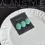 Alan Phong Cách Mới Acetate Màu Series Chấm Bi Thời Trang Kẹp Tóc Nhỏ Jelly Bean Dây Bé Gái Phù Hợp Với Nổ Tóc Gãy @ -