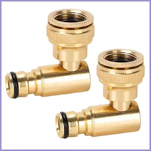 Đầu nối ống 2 Bộ chuyển đổi vòi đa năng xoay 360 độ cho máy giặt Máy rửa áp lực mueadsyvn