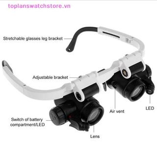 Toplanswatchstore Kính lúp có đèn LED 8X 15X 23X Đồng hồ thợ kim hoàn Loupe VN