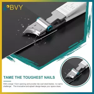 BVY Chuyên Nghiệp Hàm Rộng Hợp Kim Titan Cắt Móng Tay Chống Bắn Thiết Kế Để Chăm Sóc Móng Chân Móng Tay Tại Nhà Salon Essential.