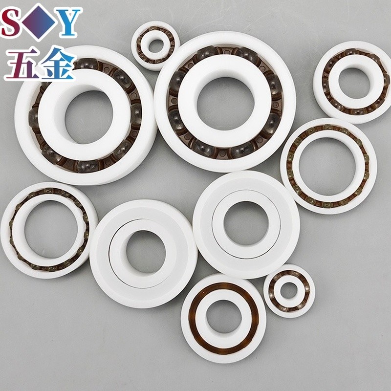 Vòng bi vật liệu nhựa Pom 674 675 676 677 678 679 Axit chống ăn mòn Chống kiềm