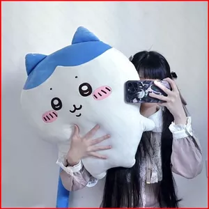 ST2 Chiikawa Hachiware Usagi Hoạt Hình Búp Bê Dễ Thương Sang Trọng Gối Nữ Nhà Sofa Lưng Đệm Ngủ Gối TS2