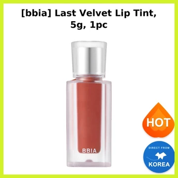 [bbia] Last Velvet Lip Tint, 5g, 1 cái/ Son Tint Hàn Quốc/ Hoàn thiện nhung/ Chính hãng của HotKorea